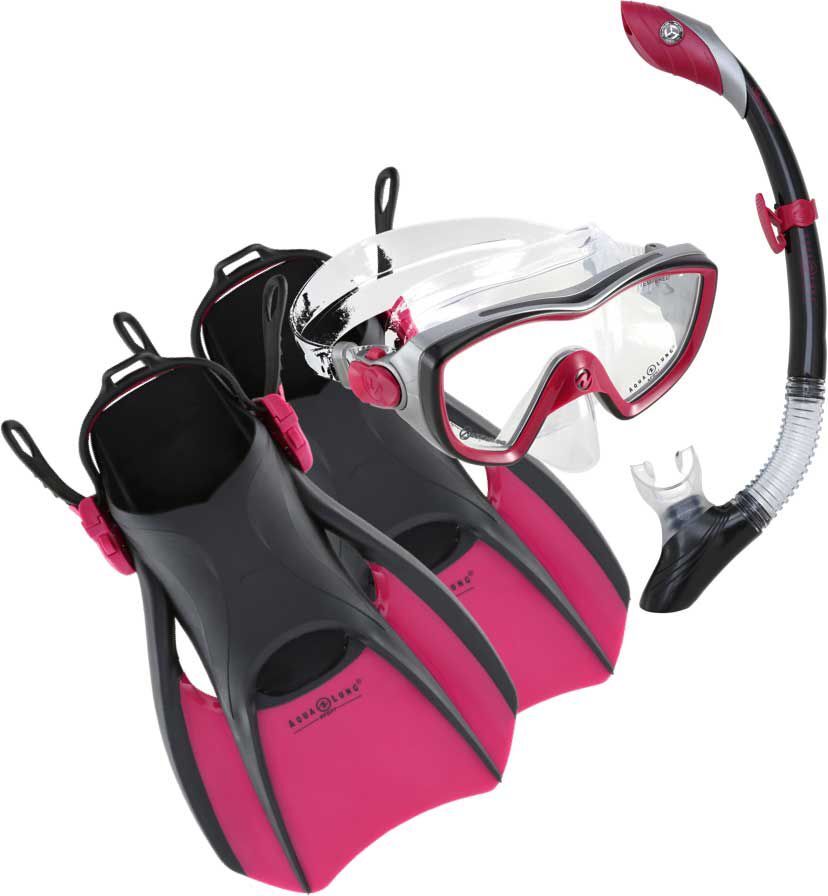 Aqua Lung Sport Women's Bonita Snorkeling Set, Small, Pink