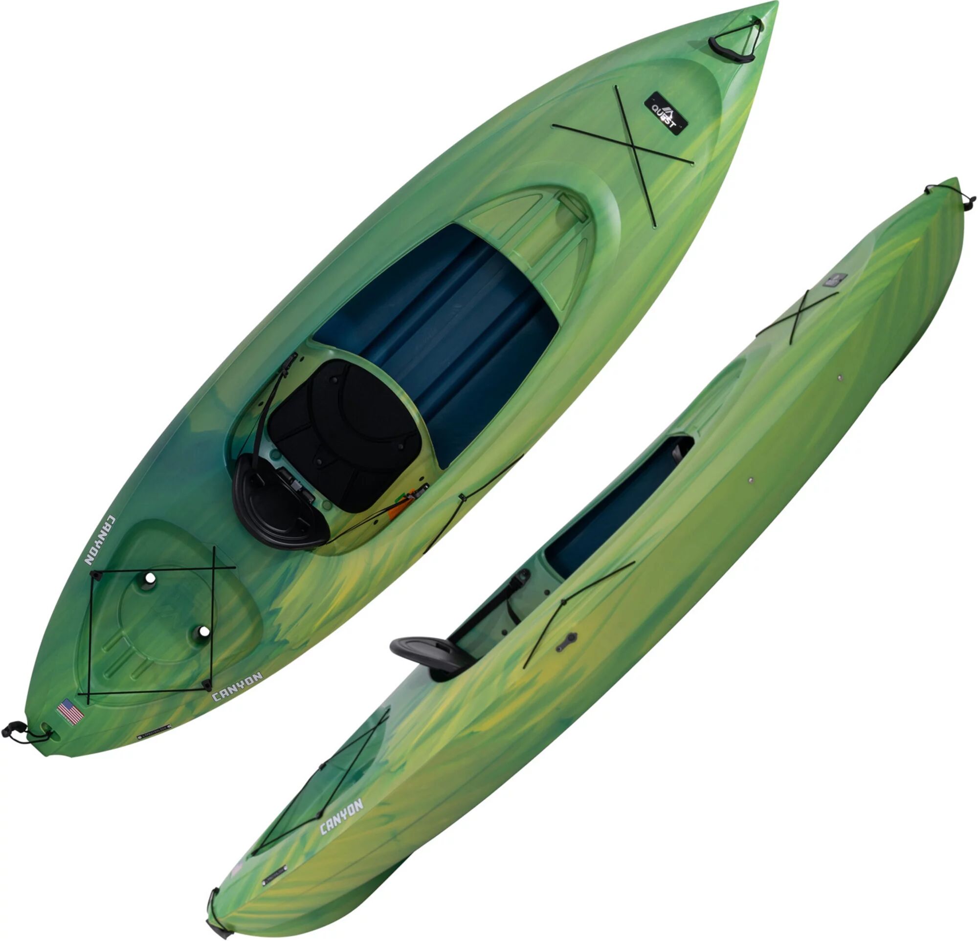 Garmin Quest Canyon 100 Kayak, Yellow