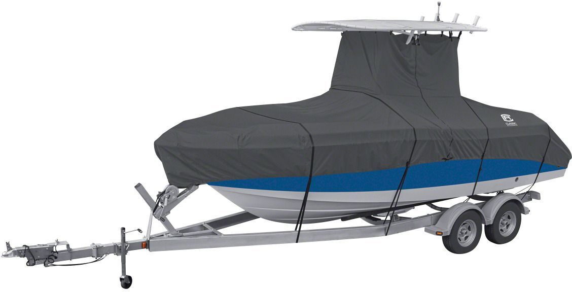 Classic Accessories StormPro T-Top Boat Cover, 116” beam