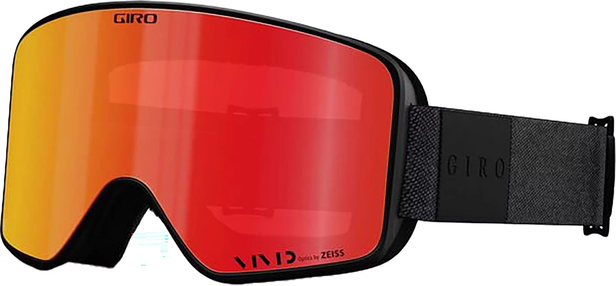 Giro Unisex Method Snow Goggle with Bonus Vivid Infrared Lenses, Black