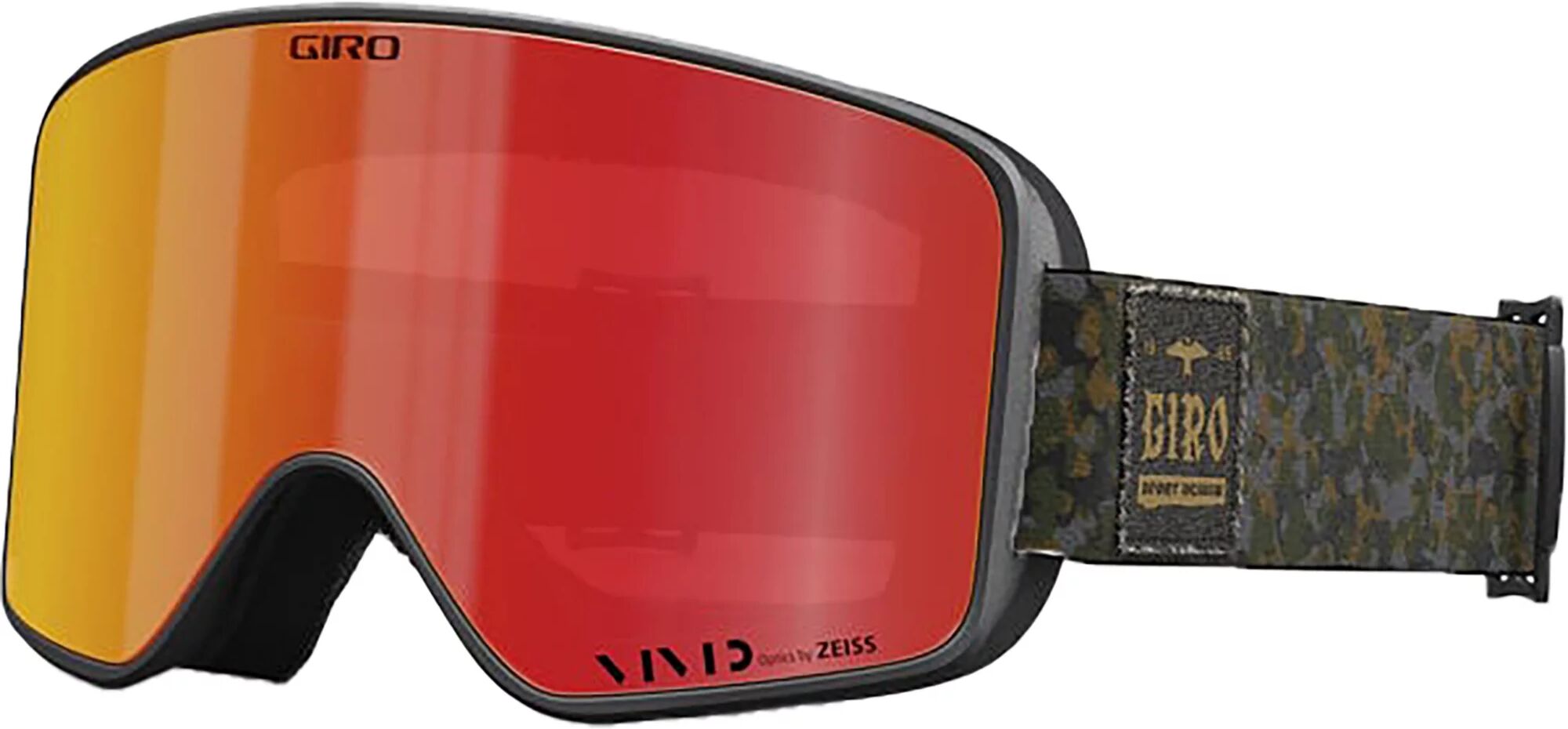 Giro Unisex Method Snow Goggle with Bonus Vivid Infrared Lenses, Brown