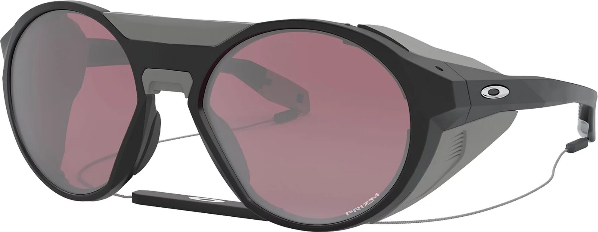 Oakley Clifden Prizm Sunglasses, Men's, Matte Black/Prizm Snow Black Iridium