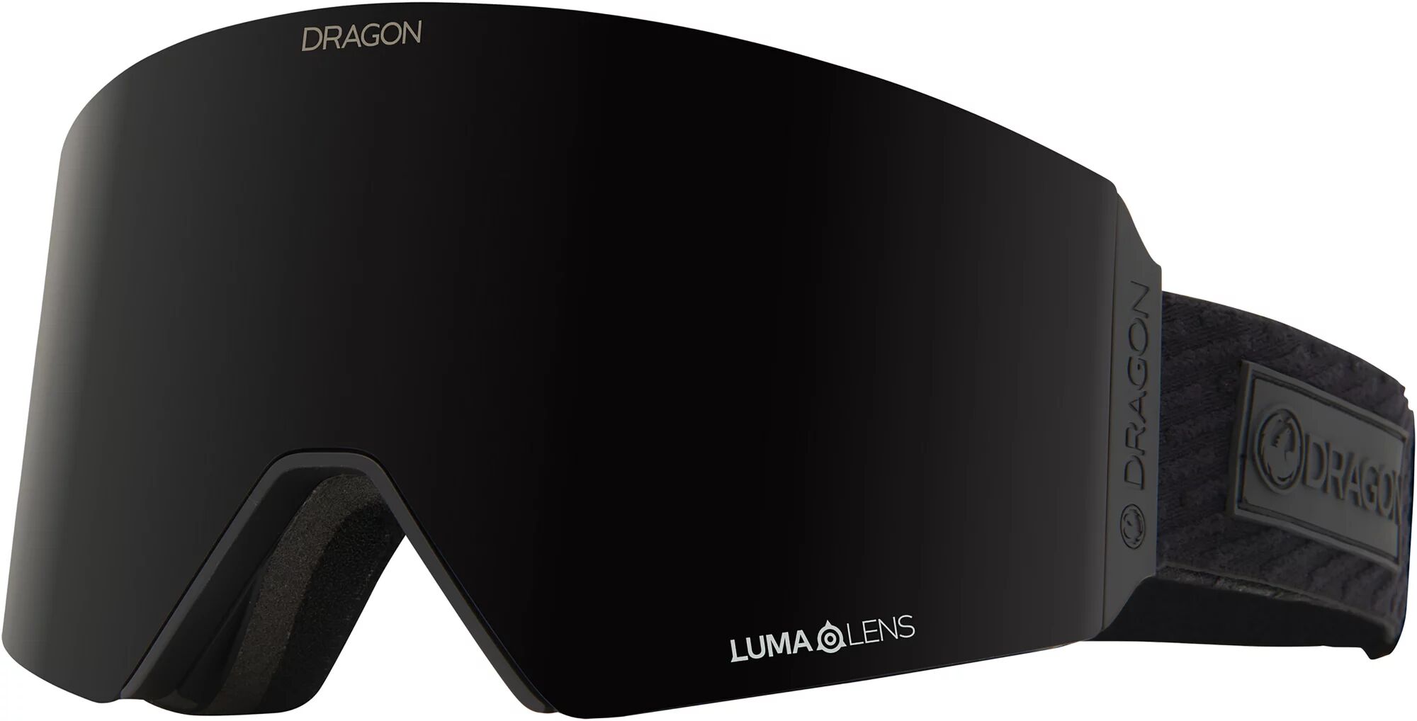 Dragon Unisex RVX Over the Glasses Snow Goggles, Black
