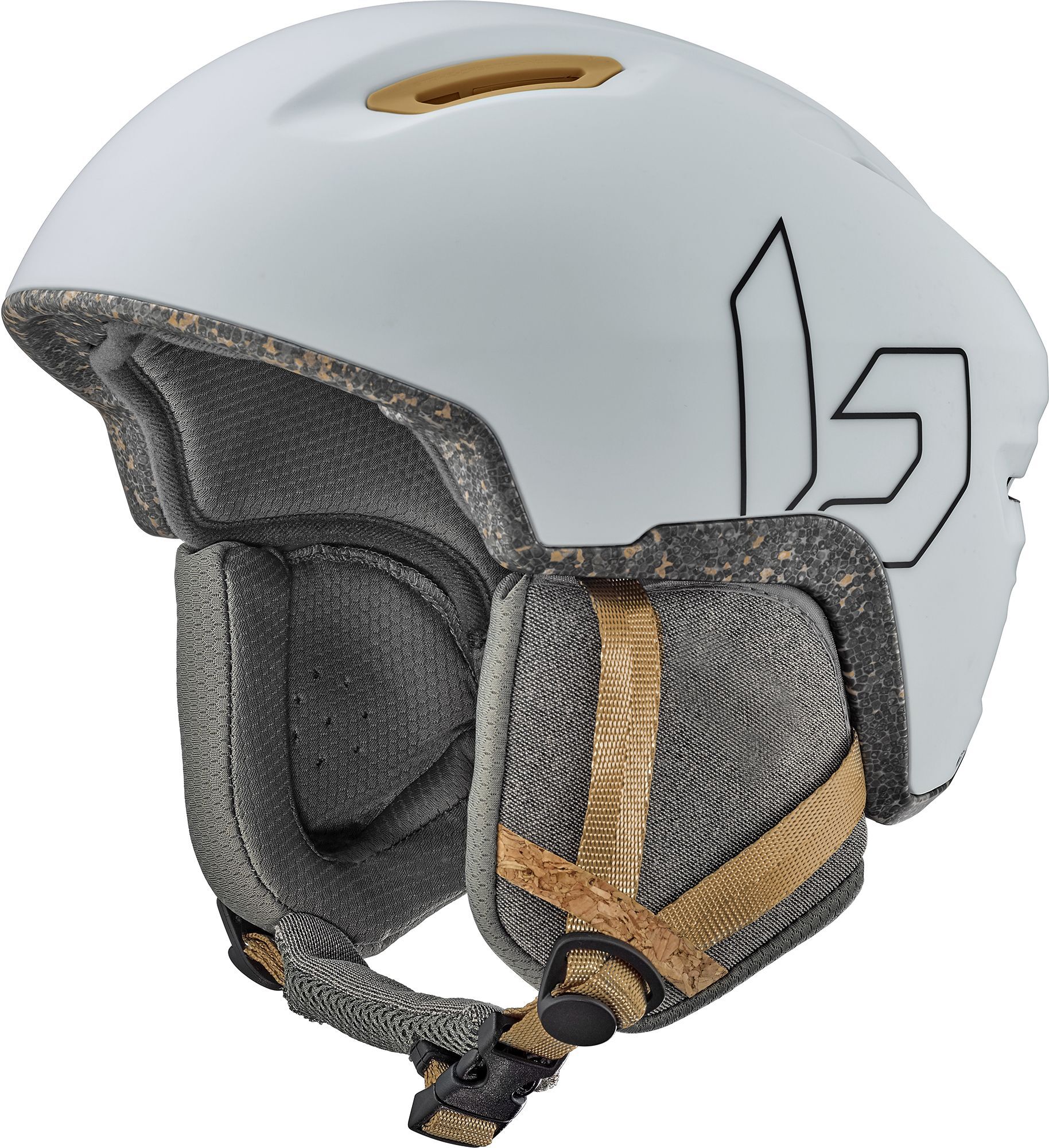BOLLE Unisex 23'24' ECO ATMOS Ski Helmet, Small, White