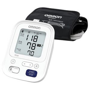 Omron 5 Series Upper Arm Blood Pressure Monitor Digital with D-Ring Cuff in White Package of 1