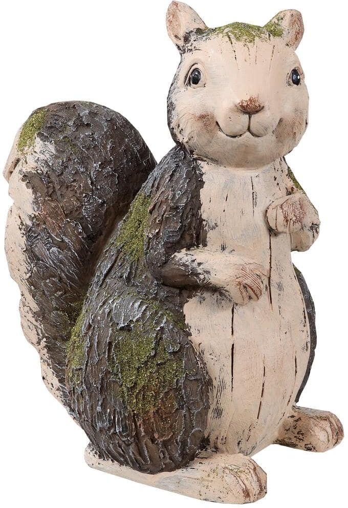 Sunnydaze Decor 13 in. Sunnydaze Indoor/Outdoor Garden Statue Silas The Woodland Squirrel