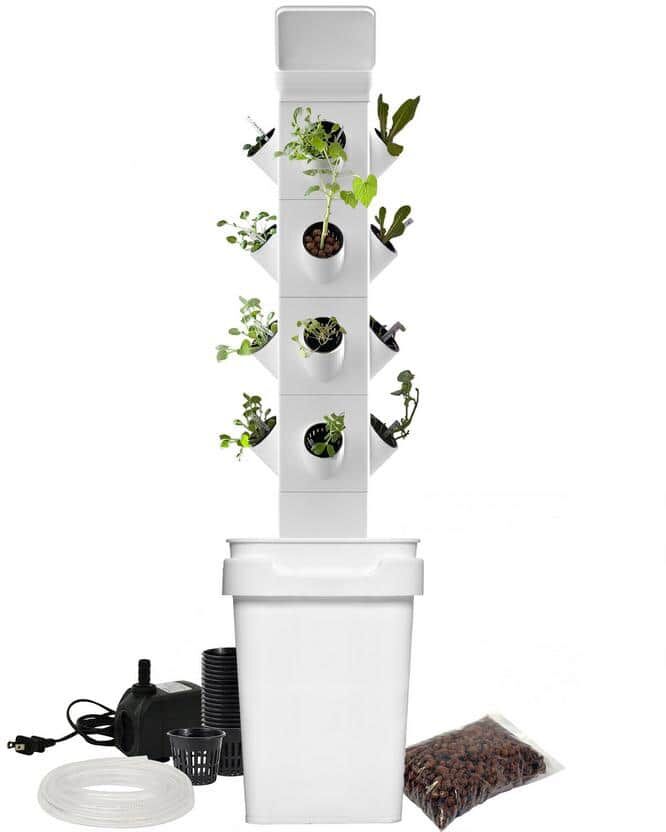 exo 16-Plant Vertical Hydroponic Garden Tower System