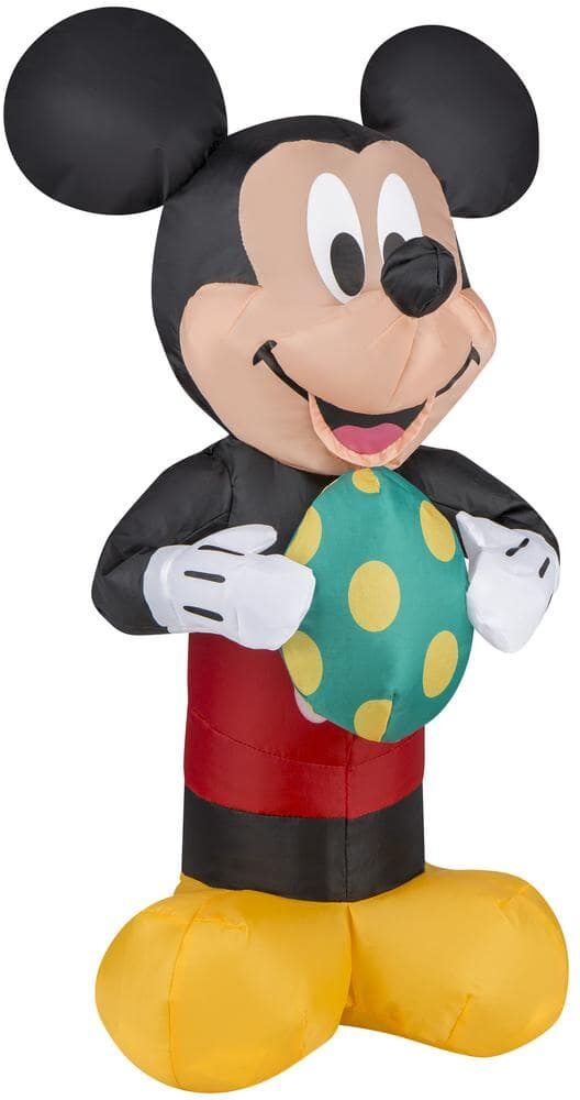 18 in. Tall Airdorable Airblown-Easter Mickey Mouse w/Egg-Disney