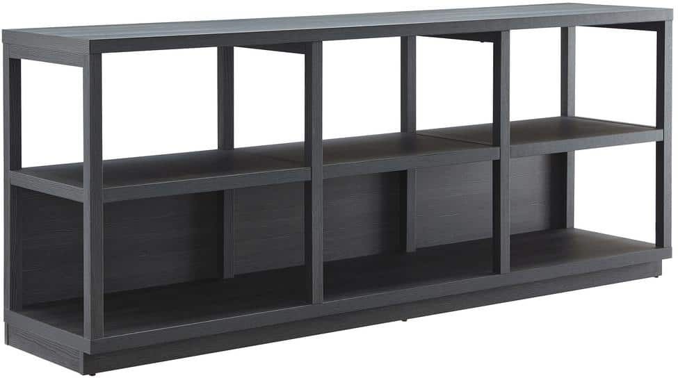 Meyer&Cross Thalia 68 in. Charcoal Gray TV Stand Fits TV's up to 75 in.