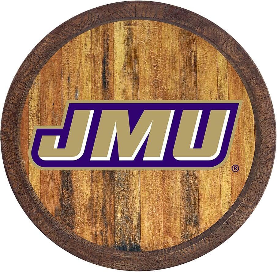 The Fan-Brand 20 in. James Madison Dukes "Faux" Barrel Plastic Decorative Sign