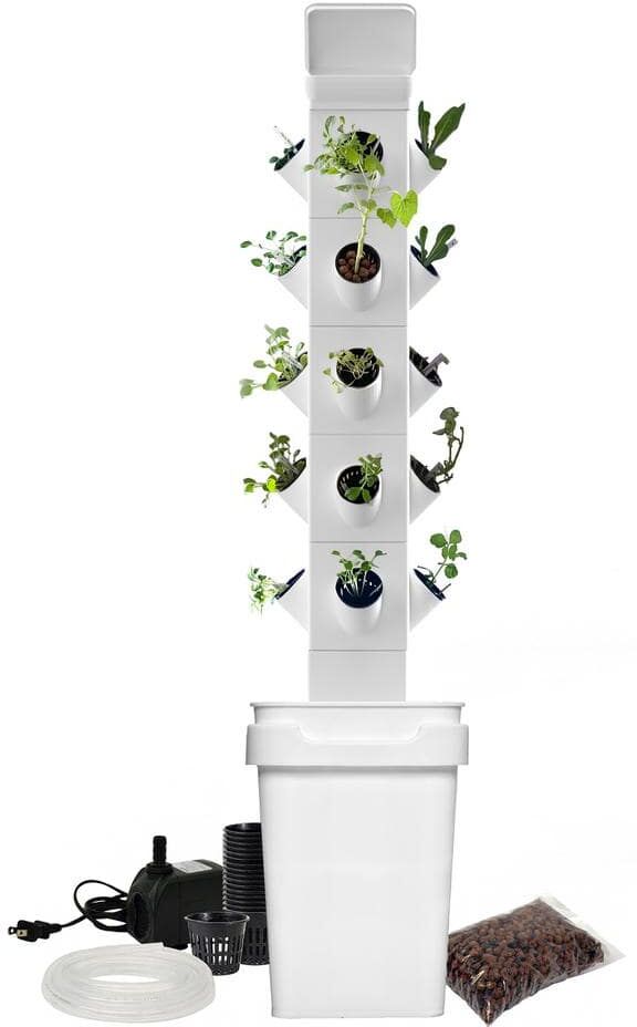 exo Vertical Hydroponic Garden Tower System Indoors and Out