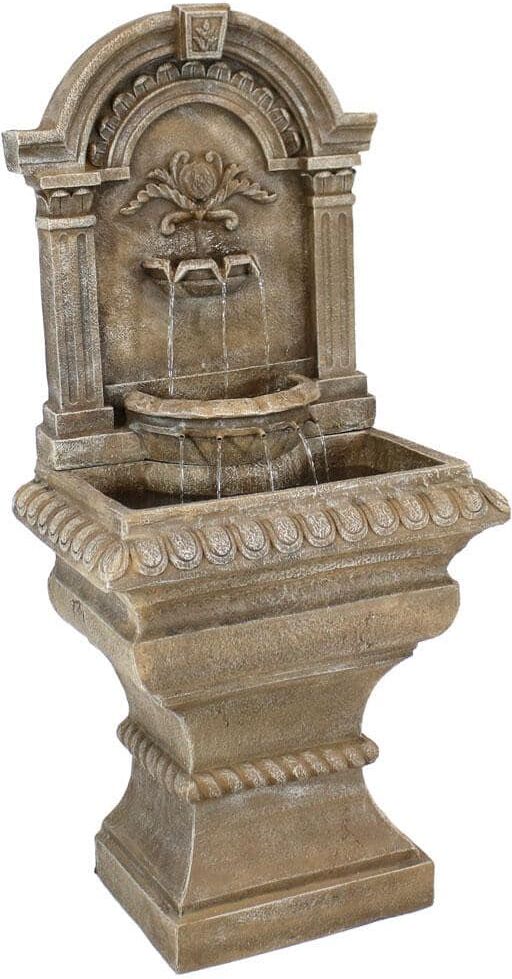 Sunnydaze Decor 51 in. Ornate Lavello Outdoor Water Fountain