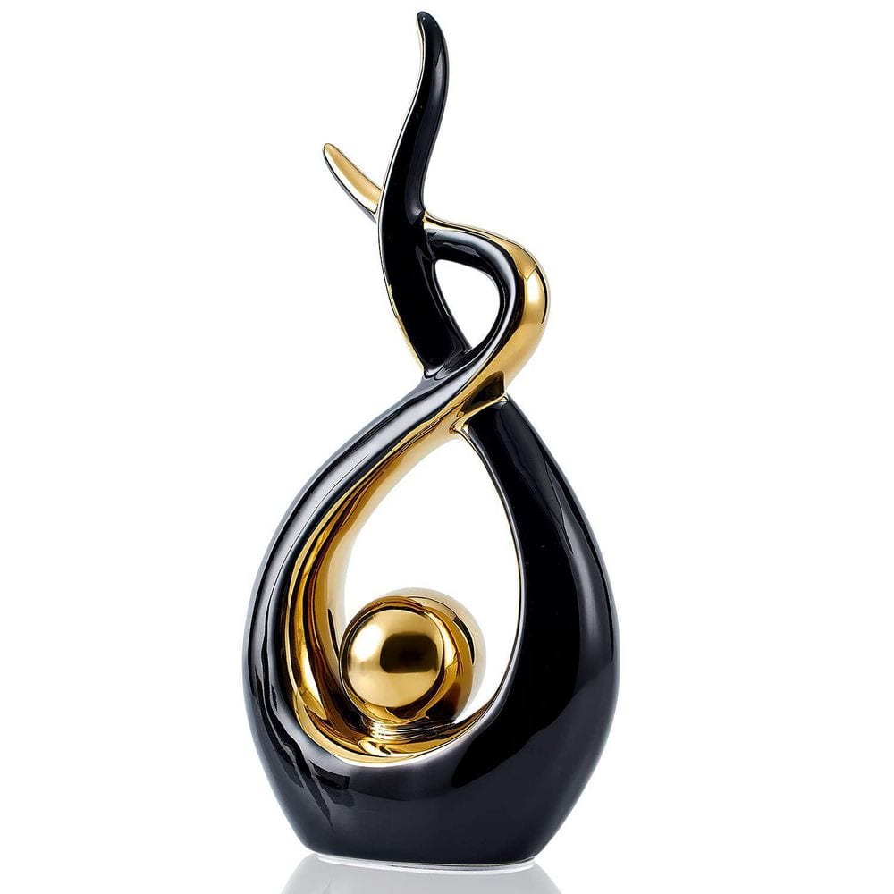 Home Decor Modern Abstract Art Ceramic Statue Home Decorations for Living Room Great Gift Idea