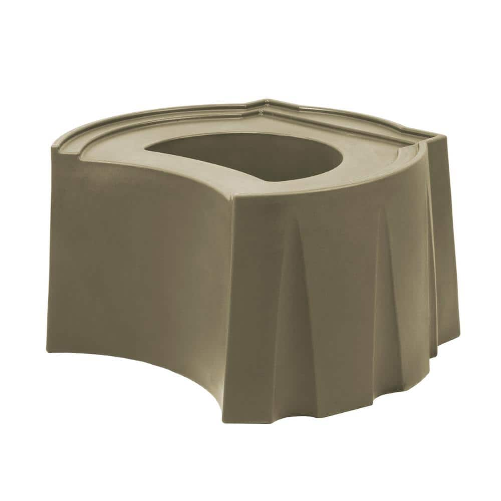 Good Ideas Rain Wizard Universal Rain Barrel Stand in Khaki