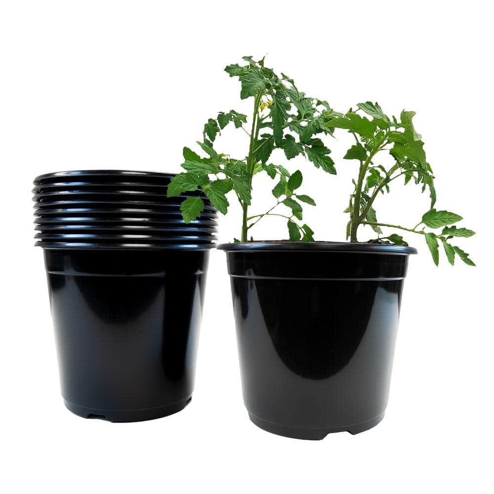 Hydroponics Organic 2 Gal. Nursery Pots (10-Pack)