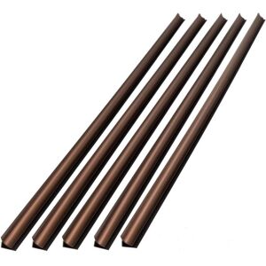 Fasade 47 in. Oil Rubbed Bronze Vinyl Large Profile Inside Corner Trim (5-Pack)