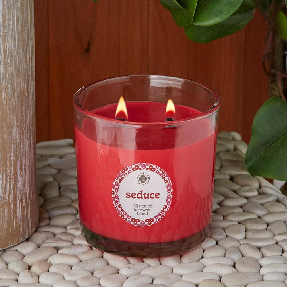 ROOT CANDLES Seeking Balance 2-Wick Seduce Patchouli and Anise Scented Spa Jar Candle