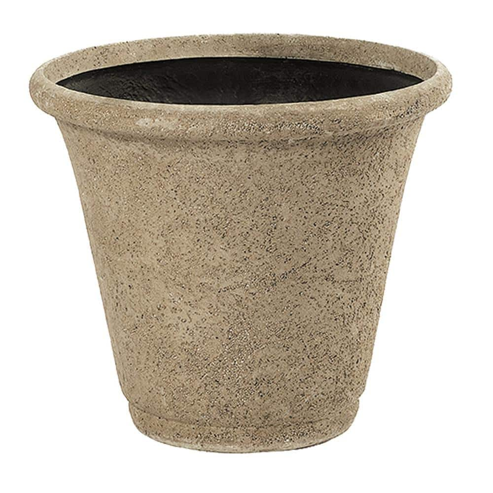 CHG CLASSIC HOME & GARDEN Andover 22 in. Natural LavaStone Planter