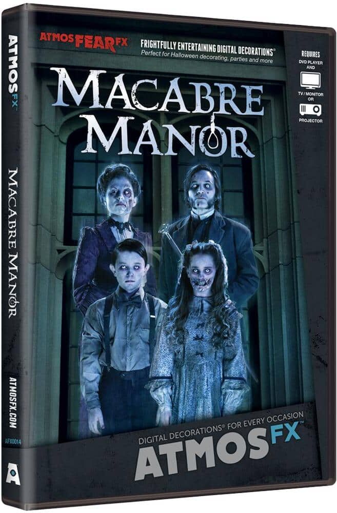 ATMOSFX Halloween Digital Decoration DVD - Macabre Manor