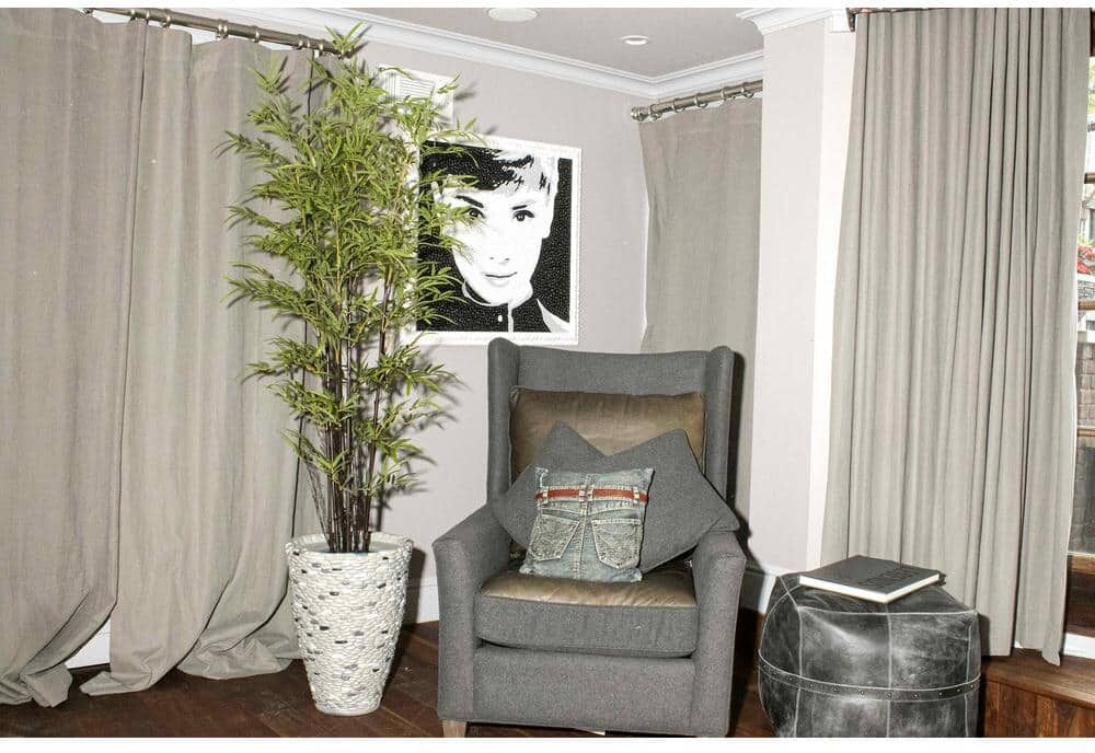 VINTAGE HOME 72 in. Artificial Faux Real Touch Bamboo Tree Plants