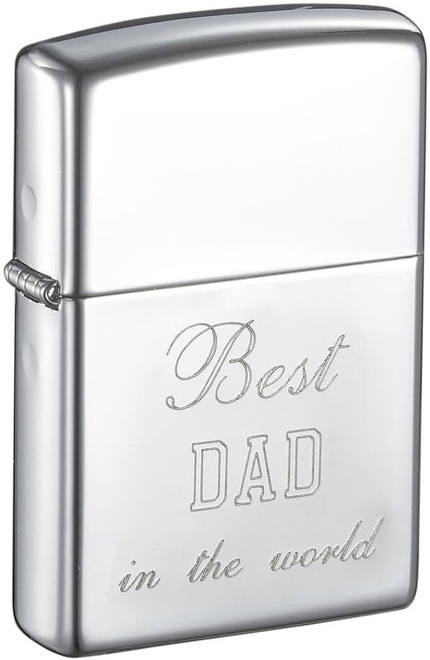 Visol Zippo High Polish Chrome Finish Father's Day Lighter