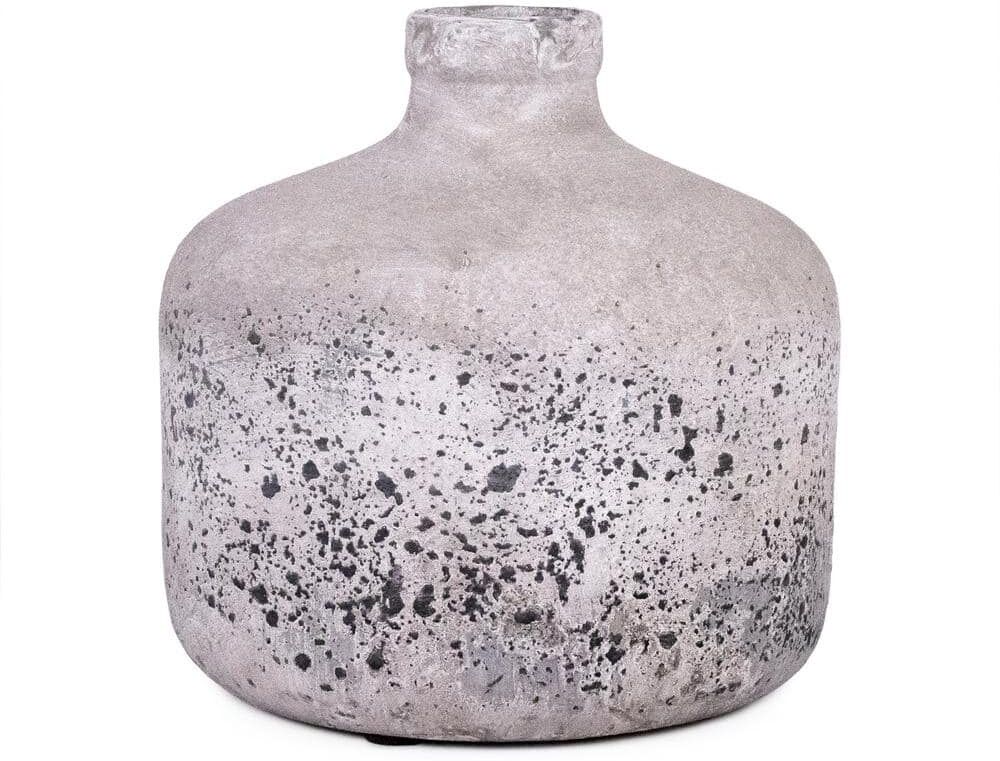 Zentique Distressed Grey Wash Pottery (5914M A344)