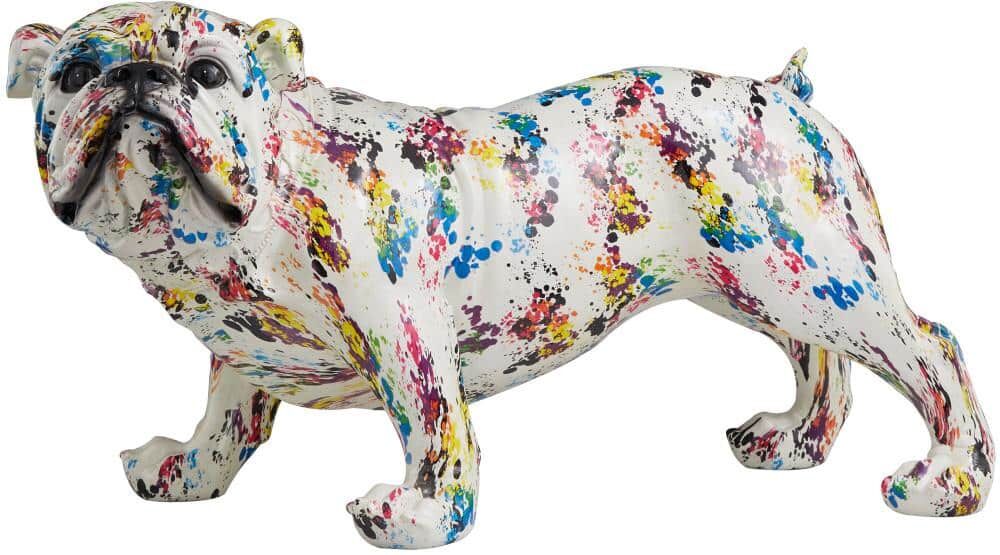 Novogratz Multi Colored Resin Dog Sculpture