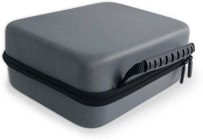 8 in. x 6.5 in. x 3.5 in. Slate Fabric Battery Case