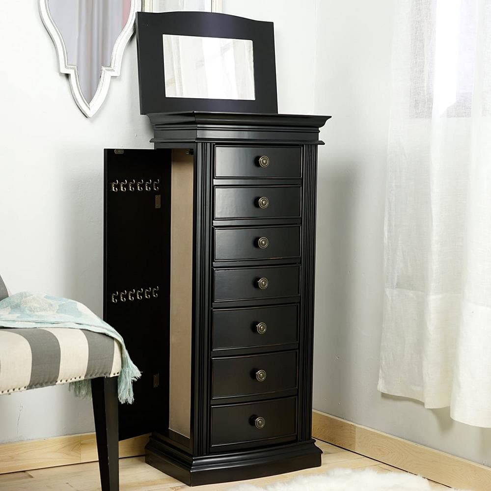 HIVES HONEY LUKE Black JEWELRY ARMOIRE