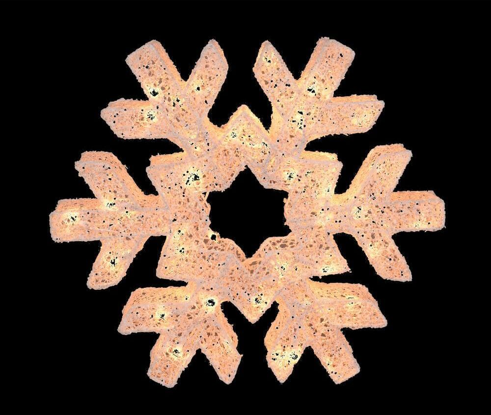 Northlight 24 in. LED Lighted Snowflake Christmas Decoration