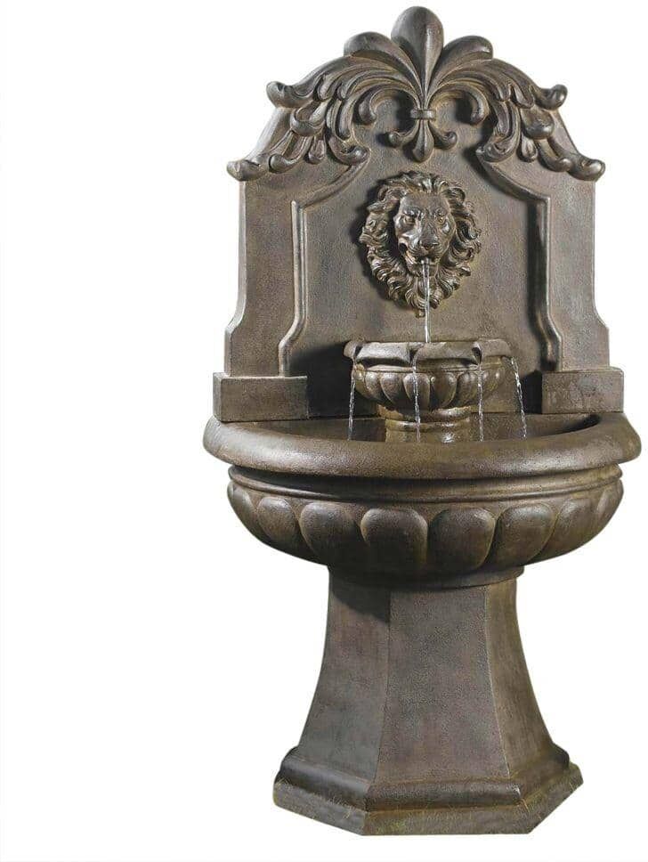 Fountain Cellar Copper Lion Head Outdoor/Indoor Water Fountain