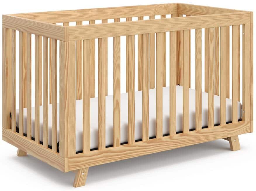 Storkcraft Beckett Natural 3In1 Convertible Crib