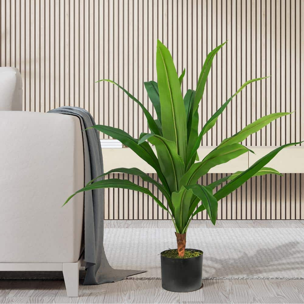 LCG SALES INC Artificial 3-Foot Dracaena in Pot