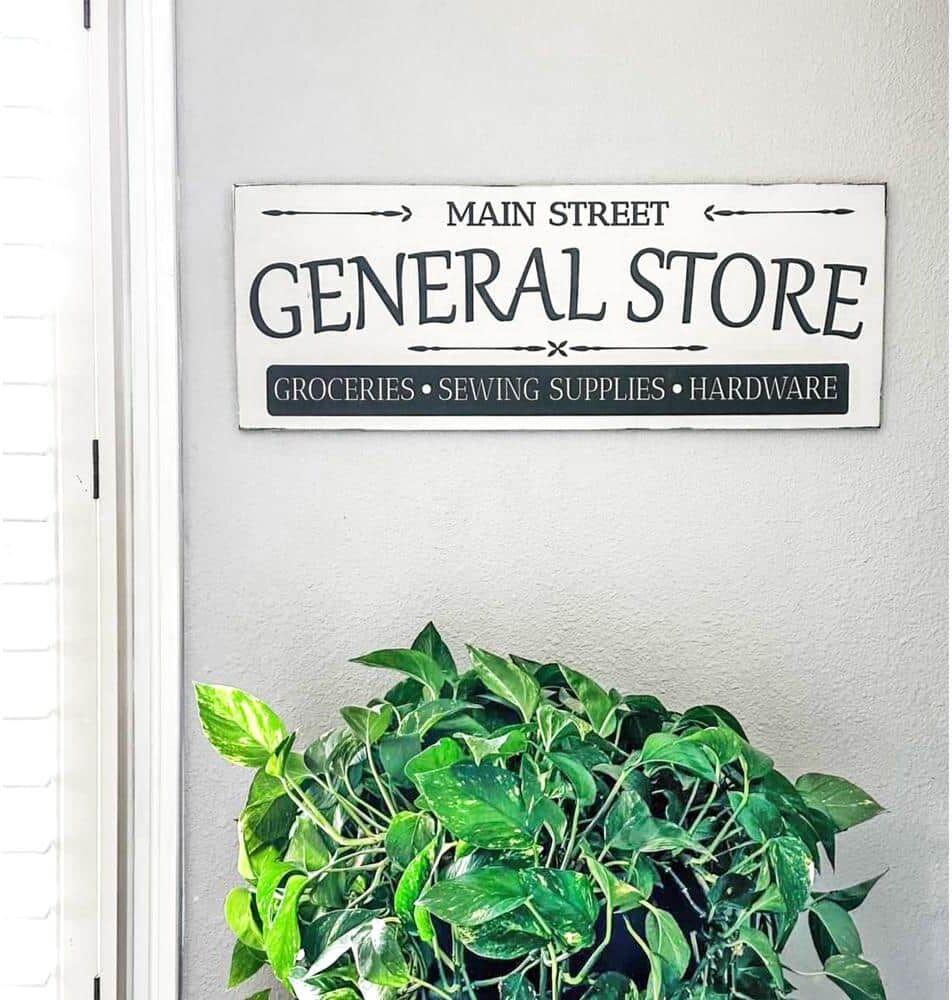 BrandtWorks 30 in. W x 11 in. H General Store Decorative Sign - Medium