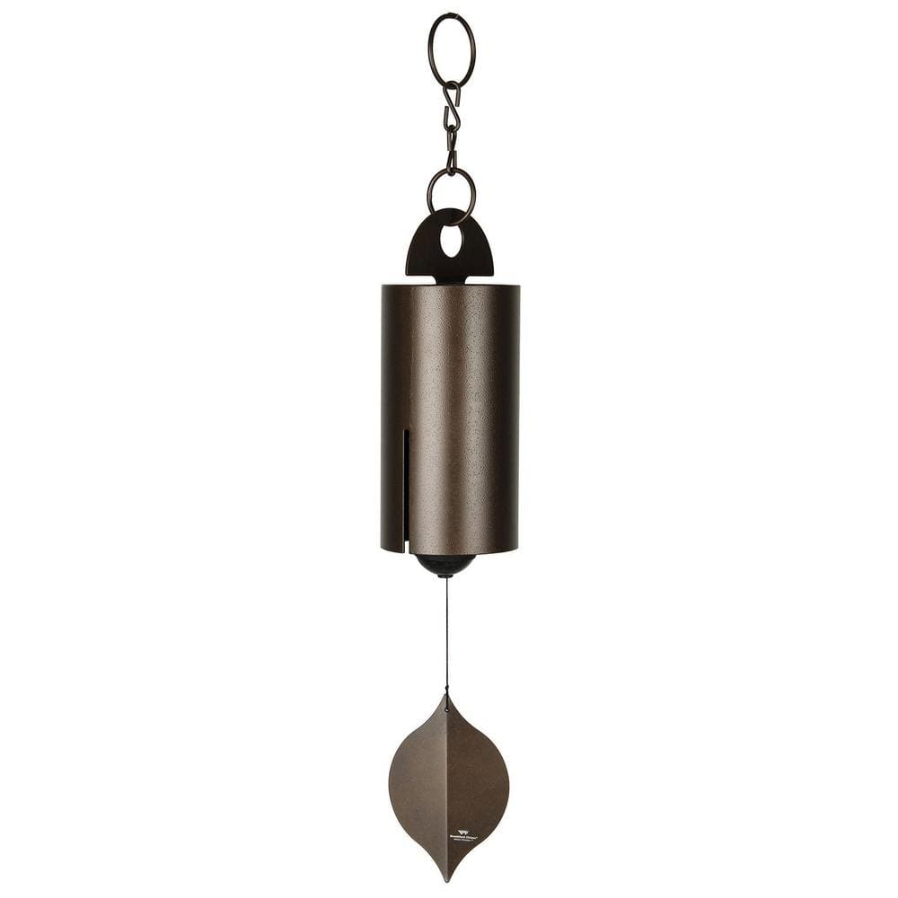 WOODSTOCK CHIMES Signature Collection, Heroic Windbell, Large, 40 in. Antique Copper Wind Bell