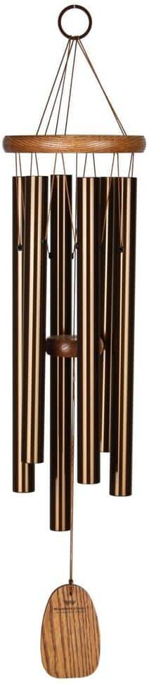 WOODSTOCK CHIMES Signature Collection, Amazing Grace Chime, Medium 24 in. Bronze Wind Chime