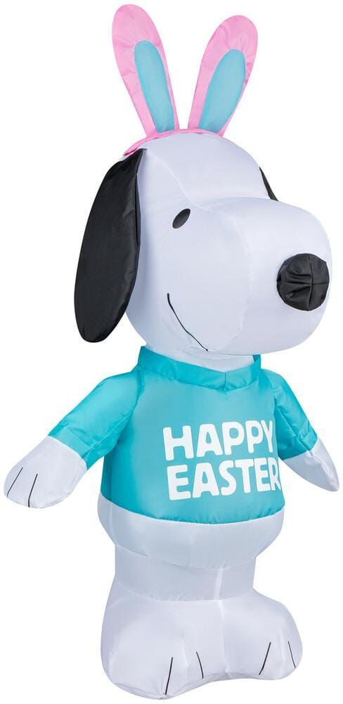 National Tree Company 19 in. Inflatable Easter Snoopy