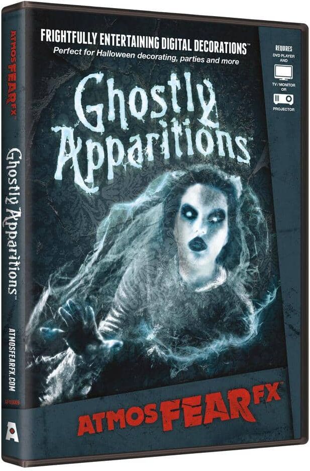 ATMOSFX Halloween Digital Decoration DVD - Ghostly Apparitions