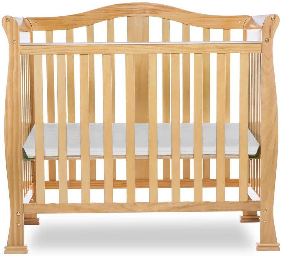 Dream On Me Naples 4-in-1 Natural Convertible Mini Crib