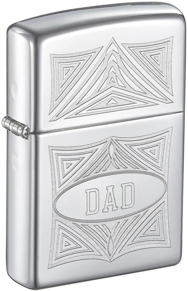 Visol Zippo Abstract Design Father's Day Lighter