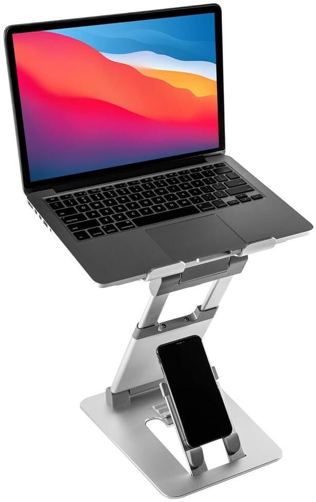 Etokfoks Laptop Stand with Phone Holder for Laptops, MacBooks and Tablets with All Screen Sizes