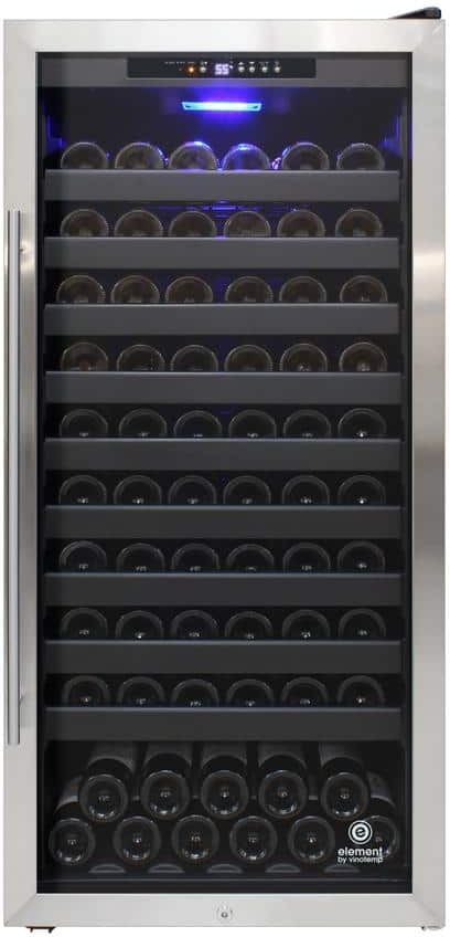 VINOTEMP 23.6 in 114-bottle Wine Beverage Cooler