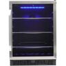 Silhouette 5.7 cu. ft. 138 can and 11 Bottle Built-In Wine and Beverage Center