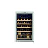 Unique Classic Retro 21 in. 28-Bottle Single Zone Retro Free Standing Wine Cooler in Summer Mint Green