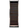 Smith & Hanks 166-Bottle Single Zone Built in Wine Cooler in Stainless Steel