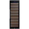 Smith & Hanks 166-Bottle Single Built in Wine Cooler in Smoked Glass