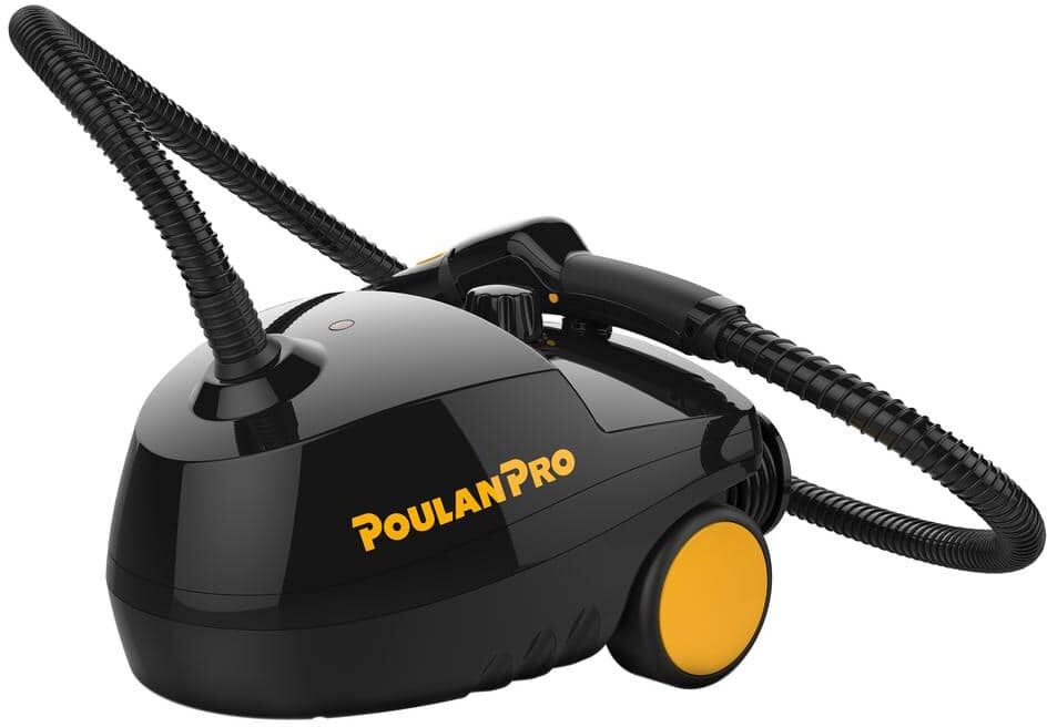 Poulan PRO Multi-Purpose Steam Cleaner with Steam Mop Attachment