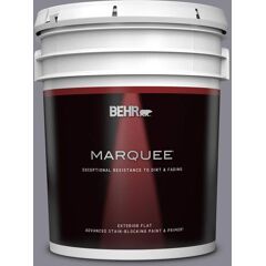 BEHR MARQUEE 5 gal. #N550-5 Box Office Flat Exterior Paint & Primer