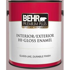 BEHR PREMIUM PLUS 1 gal. Home Decorators Collection #HDC-CT-18 Violet Vista Hi-Gloss Enamel Interior/Exterior Paint