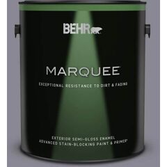 BEHR MARQUEE 1 gal. #N550-5 Box Office Semi-Gloss Enamel Exterior Paint & Primer